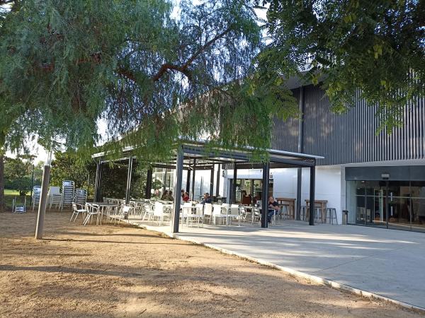 Primera trobada a la terrassa del Restaurant SAGNIER de Fundació Rubricatus