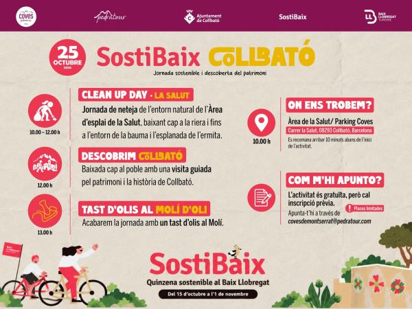 Clean up day a Collbató amb visita i tast d'oli