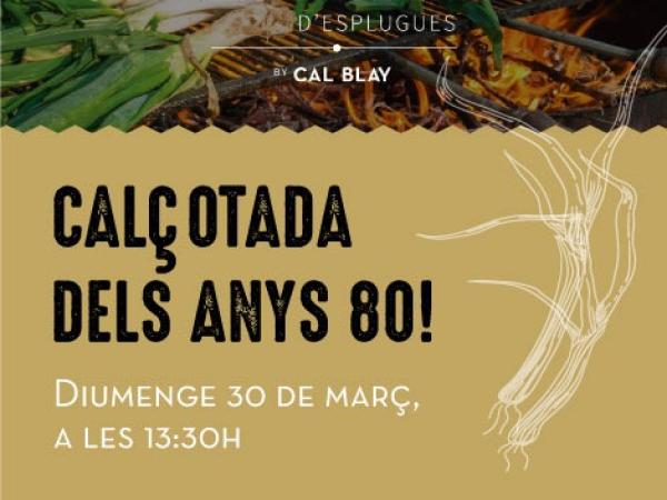 Calçotada dels anys 80 a la Masia d'Esplugues