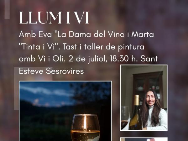 LLUM I VI a l'Estudi d'Art TINTA I VI