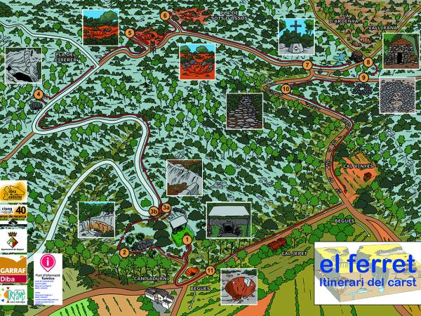 EL FERRET. ITINERARI DELS CARST