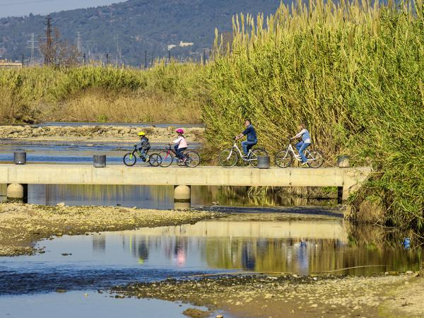 El riu Llobregat, un dels atractius més visitats de l'àrea metropolitana