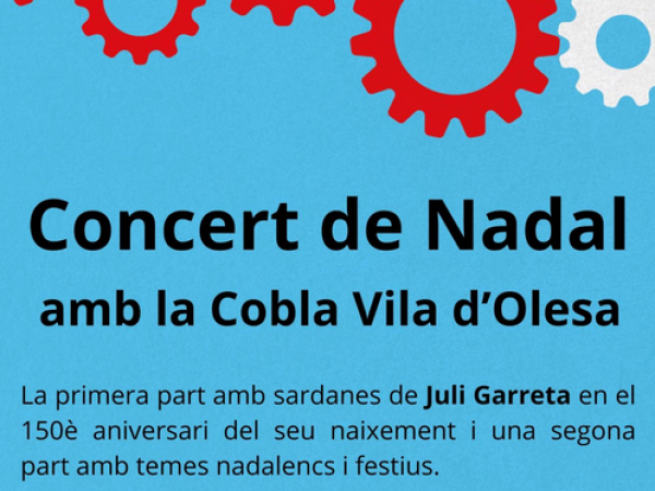 Concert de Nadal amb la Cobla Vila d'Olesa 