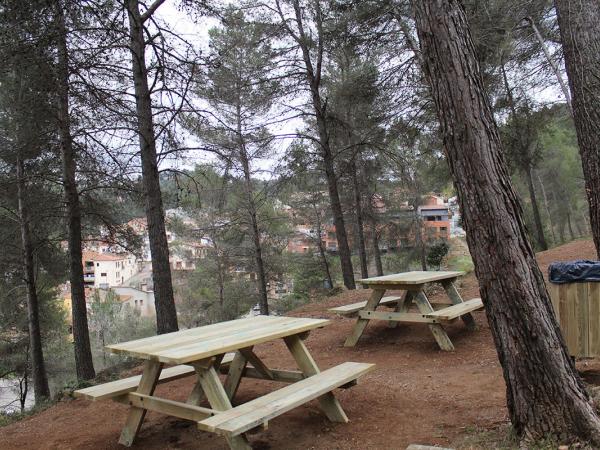 Zona de pícnic i lleure del nucli urbà de Castellví