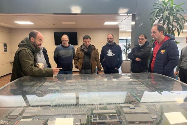 Visita a les parades de producte fresc del Parc Agrari a Mercabarna