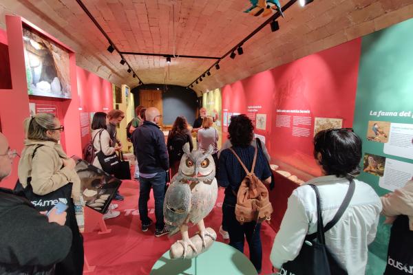 Els Punts d'Informació del Baix Llobregat visiten els atractius turístics d'Olesa de Montserrat