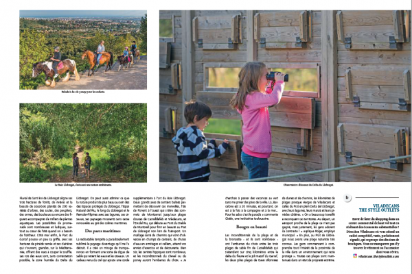 El Baix Llobregat, gran protagonista de la revista francesa “Cap Catalogne”