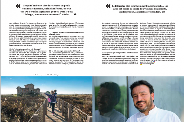 El Baix Llobregat, gran protagonista de la revista francesa “Cap Catalogne”