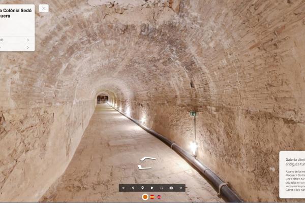 El Museu de la Colònia Sedó d’Esparreguera, accessible a través d’una nova visita virtual