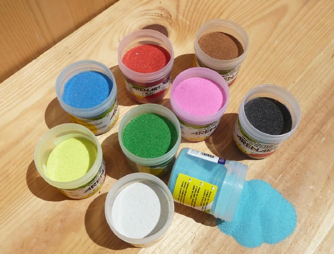 Material sorra decorativa