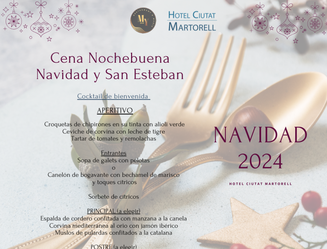 Paquete Navidad Hotel Ciutat Marotrell