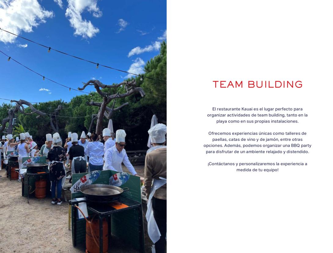 Calçotades davant del mar a Kauai Gavà Mar