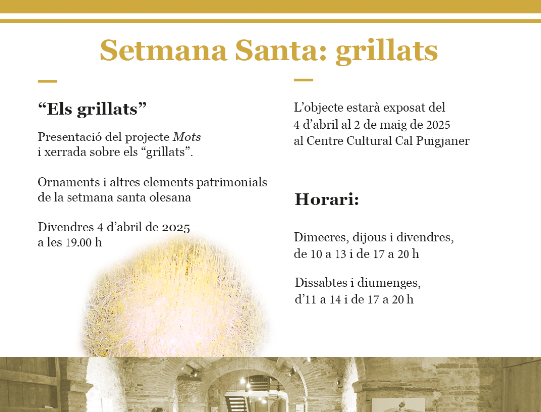 L'Objecte del mes: Els grillats
