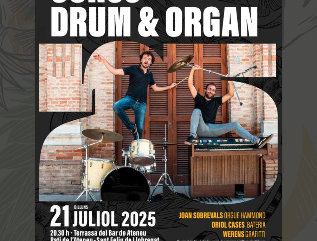 Corcs Drum &amp; Organ + Wearens · Concerts ContraBaix d'estiu