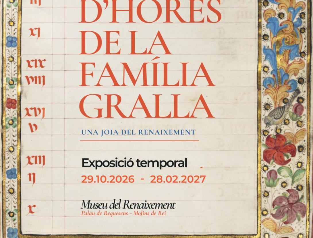 Microexposició temporal al Museu del Renaixement: El llibre d’hores de la família Gralla