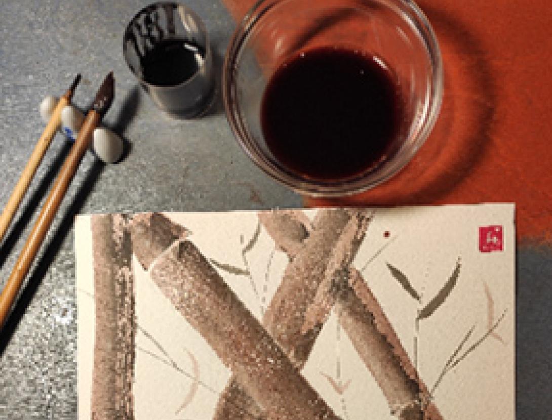 Suvi-e, connectant el pinzell al cor. Pintura japonesa i pintura amb vi