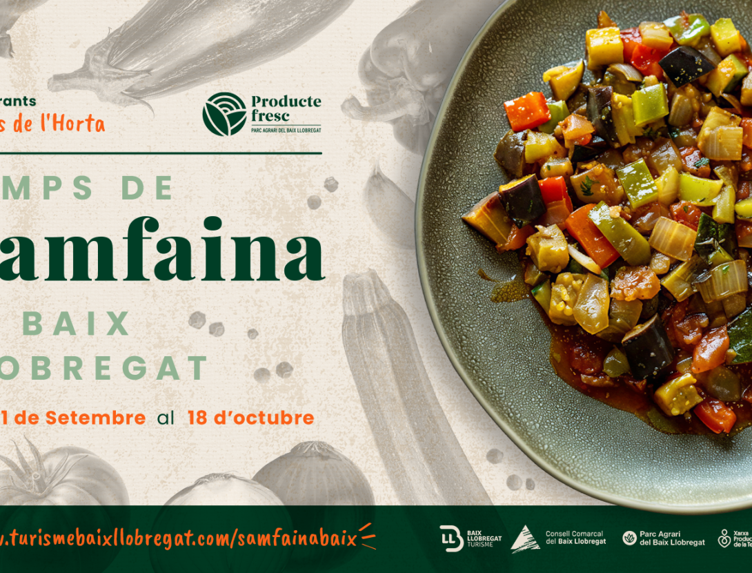La Samfaina protagonitza l’inici de la tardor als restaurants de Sabors de l’Horta del Baix Llobregat