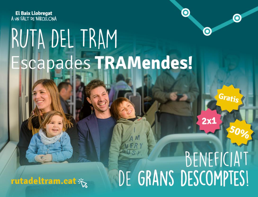 La campanya de promoció turística 'La Ruta del Tram', reconeguda al Banc de Bones Pràctiques