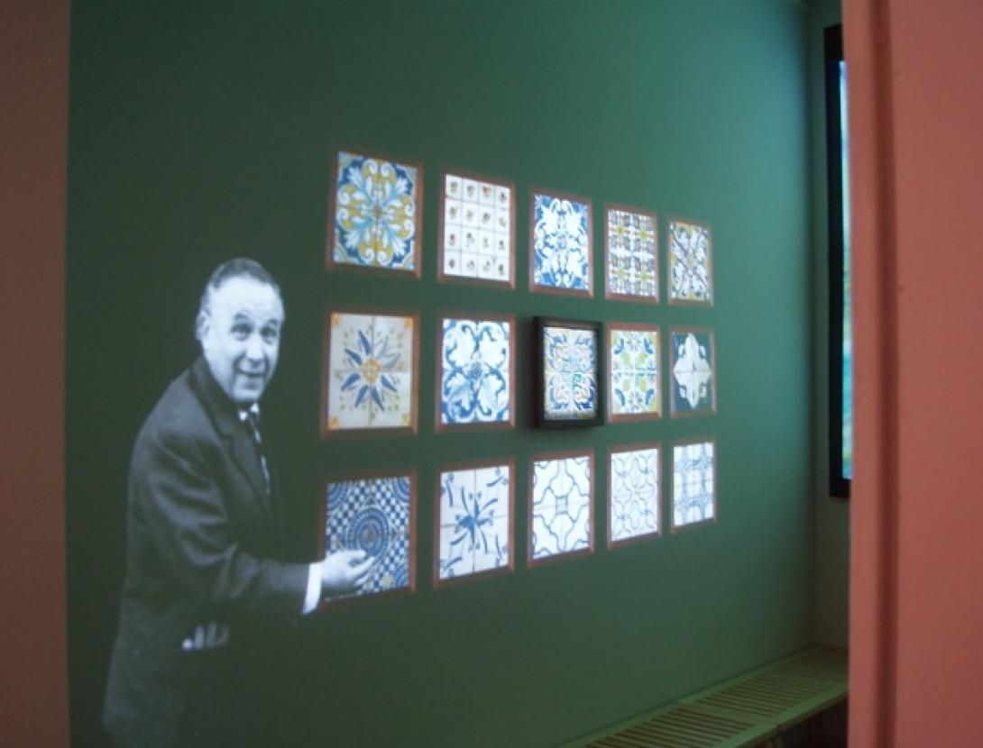 2. Instal·lació Audiovisual. Museu Can Tinturé.JPG